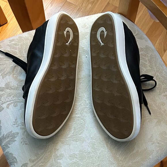 Women's OluKai Leather Loafers, Size 9.5/39.5 - Picture 3 of 5